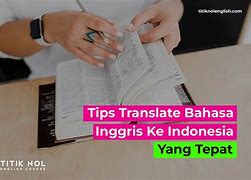 Arti Bahasa Inggris Ke Bahasa Indonesia